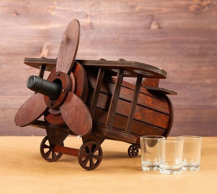 Минибар Самолет с рюмками (FL 226)