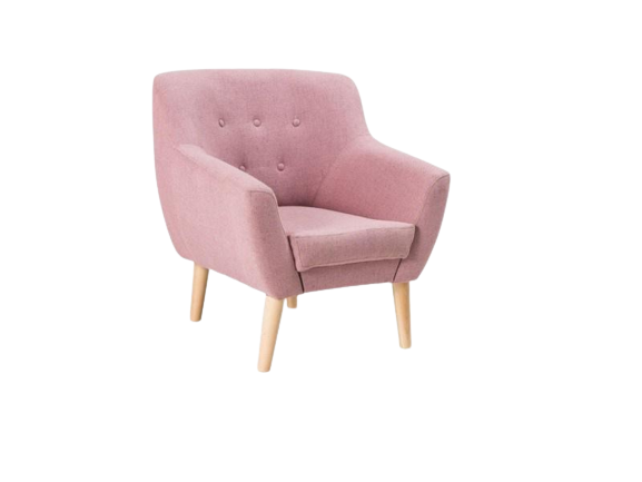 Кресло Nordic 1 Розовый (NORDIC1V91)