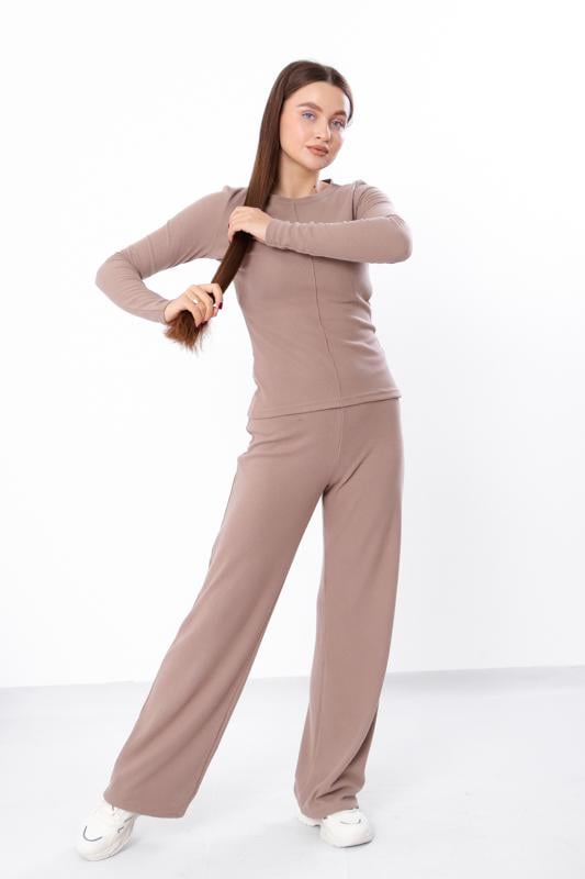 Костюм жіночий Носи Своє р. 52 Капучино (8422-046) - фото 2 Костюм жіночий Носи Своє р. 52 Капучино (8422-046) - фото 2