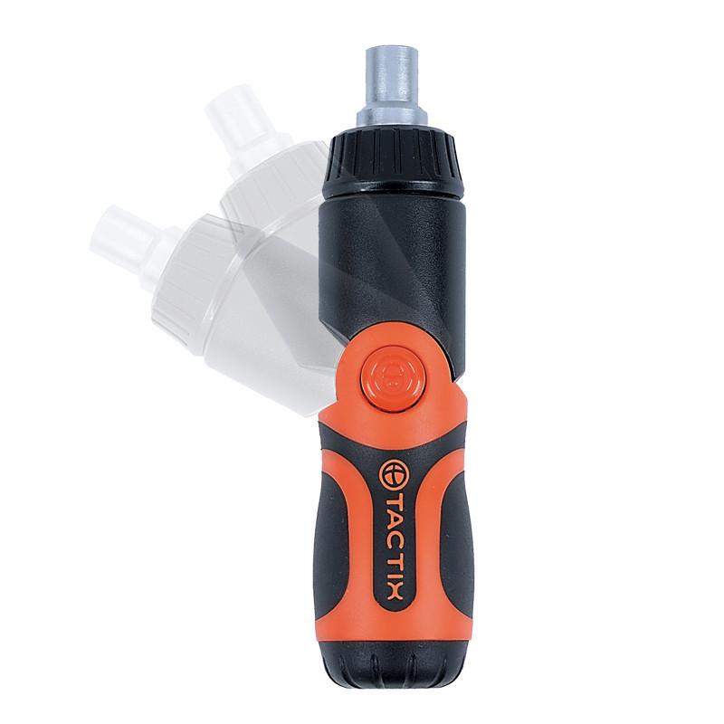 Викрутка Tactix 7в1 поворотна з тріскачкою/бітами PH/SL (INSOTOTVMSB7000BT0) - фото 2 Викрутка Tactix 7в1 поворотна з тріскачкою/бітами PH/SL (INSOTOTVMSB7000BT0) - фото 2