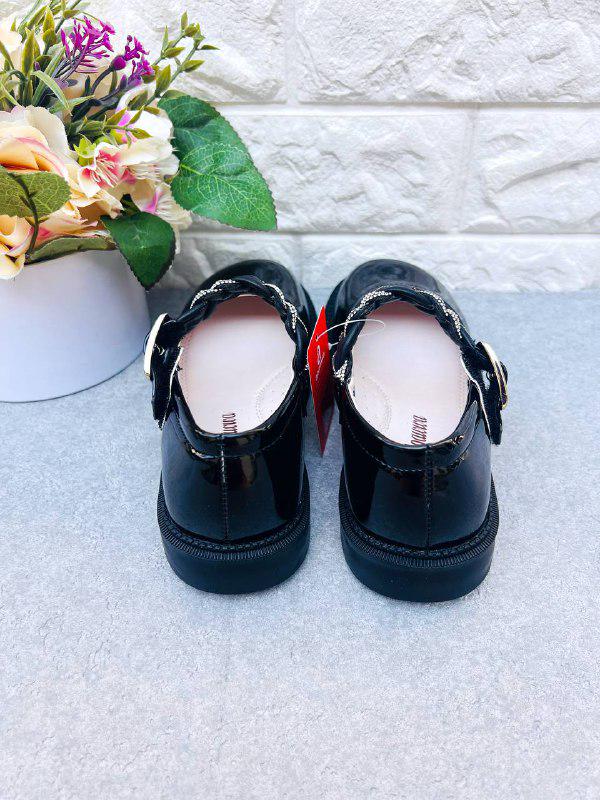 Туфлі класичні для дівчинки Apawwa 1820 р. 31 19,3 см Чорний (1820) - фото 3 Туфлі класичні для дівчинки Apawwa 1820 р. 31 19,3 см Чорний (1820) - фото 3
