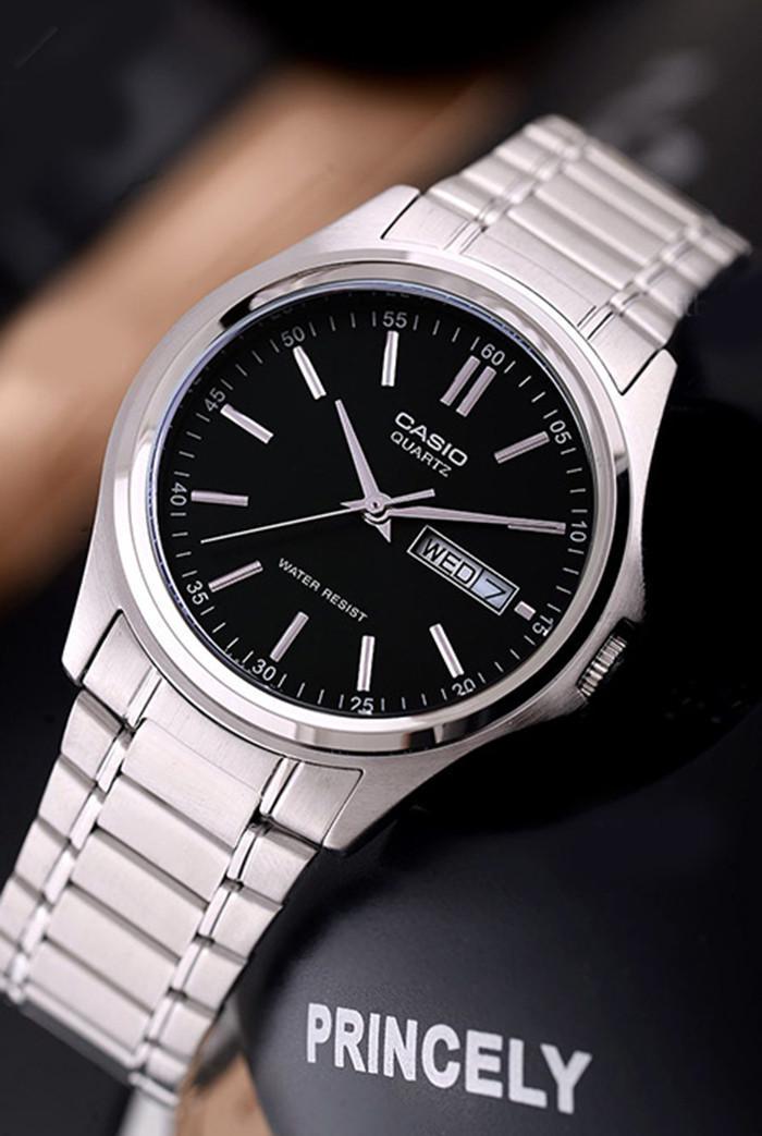 Наручные часы мужские Casio MTP-1239D-1A Timeless Collection Черный (2823898019)