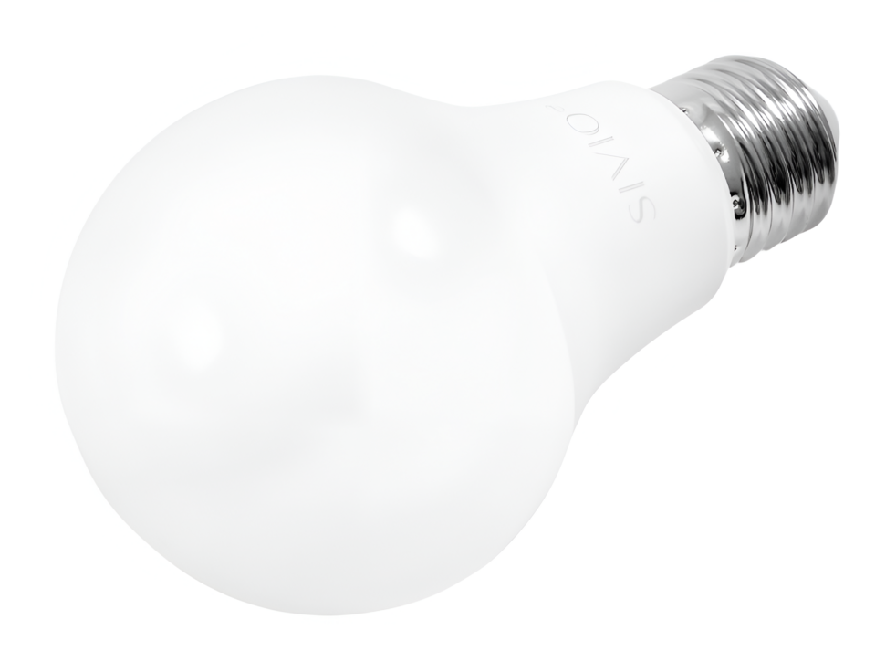 Светодиодная лампа SIVIO E27-А60-12V-10W-4100K (7272)