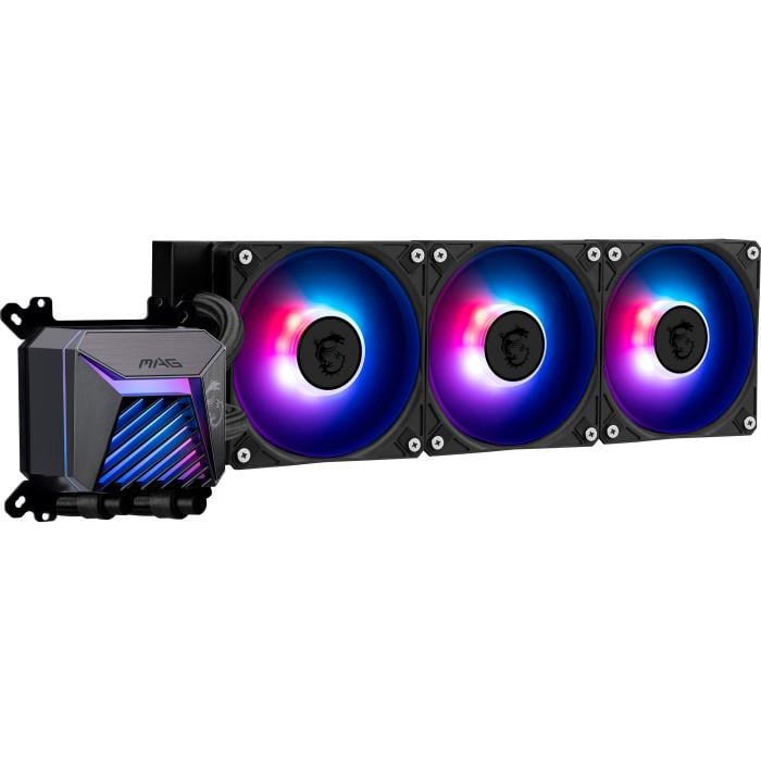 Система водяного охлаждения MSI MAG CoreLiquid A15 360 2050 об/мин 360 мм ARGB PWM Black