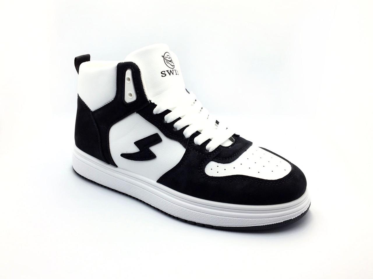 Ботинки демисезонные для мальчиков Swin Shoes CQ1744-3/39 р. 39 Черный