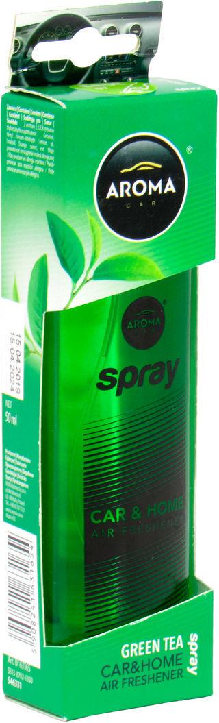 Ароматизатор для авто Aroma Car Spray Green Tea спрей 50 мл (0392970)