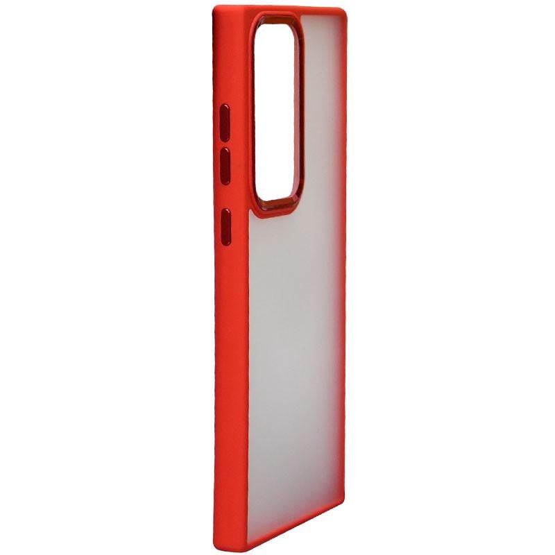 Противоударный Чехол Epik для Samsung Galaxy S22 Ultra North Guard TPU+PC Red - фото 2