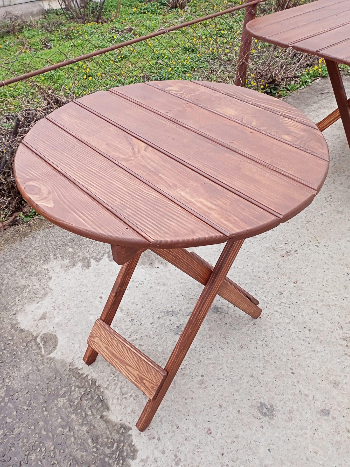 Стол деревянный из раскладной сосны (25442163) - фото 6