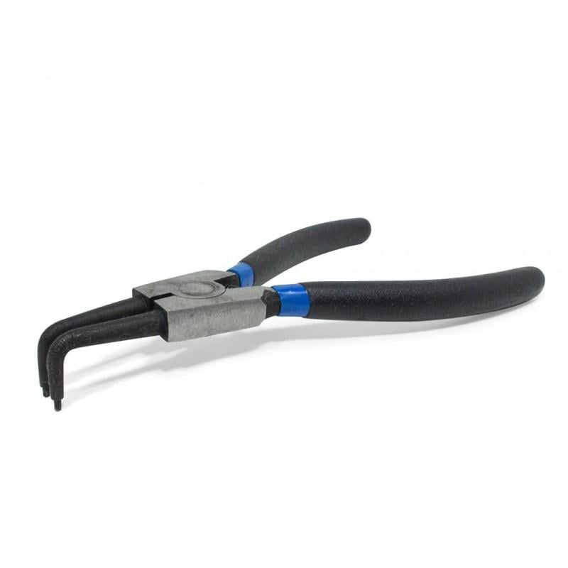 Знімач стопорних кілець гнутий Forsage F-609180SB на розтиск 90° L-180 мм у блістері (13349157) Знімач стопорних кілець гнутий Forsage F-609180SB на розтиск 90° L-180 мм у блістері (13349157)