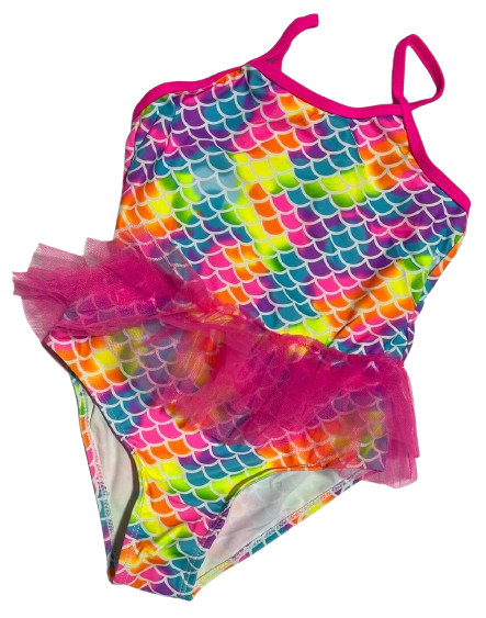 Купальник сплошной для девочки с юбкой из фатина 6 лет 116 см (1121) Купальник сплошной для девочки с юбкой из фатина 6 лет 116 см (1121)