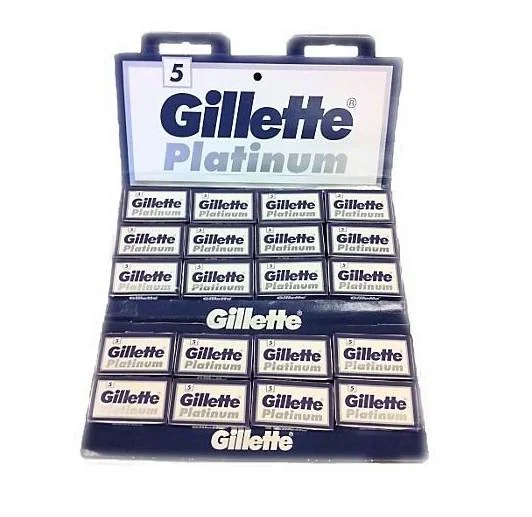 Лезвия для т-образной бритвы Gillette Platinum Лезвия для т-образной бритвы Gillette Platinum