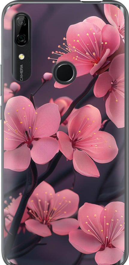 Чехол на Huawei Y9 Prime 2019 Пурпурная сакура (6075u-1736-42517)