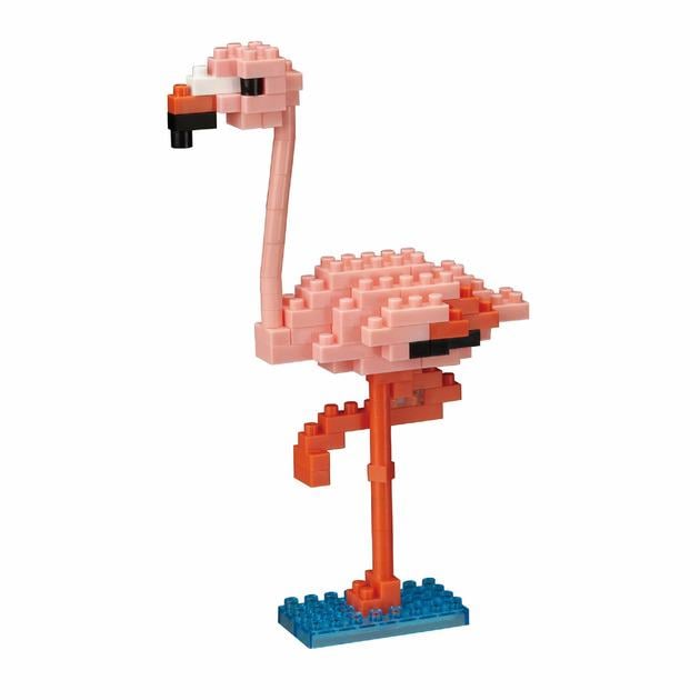 Конструктор Nanoblock фламинго 100 эл. Розовый (124112)