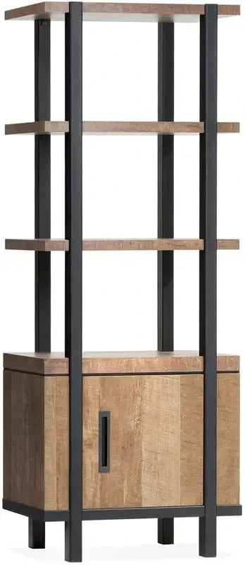 Стелаж Loft FS602 для роботи та кабінету Чорний (3075772803)