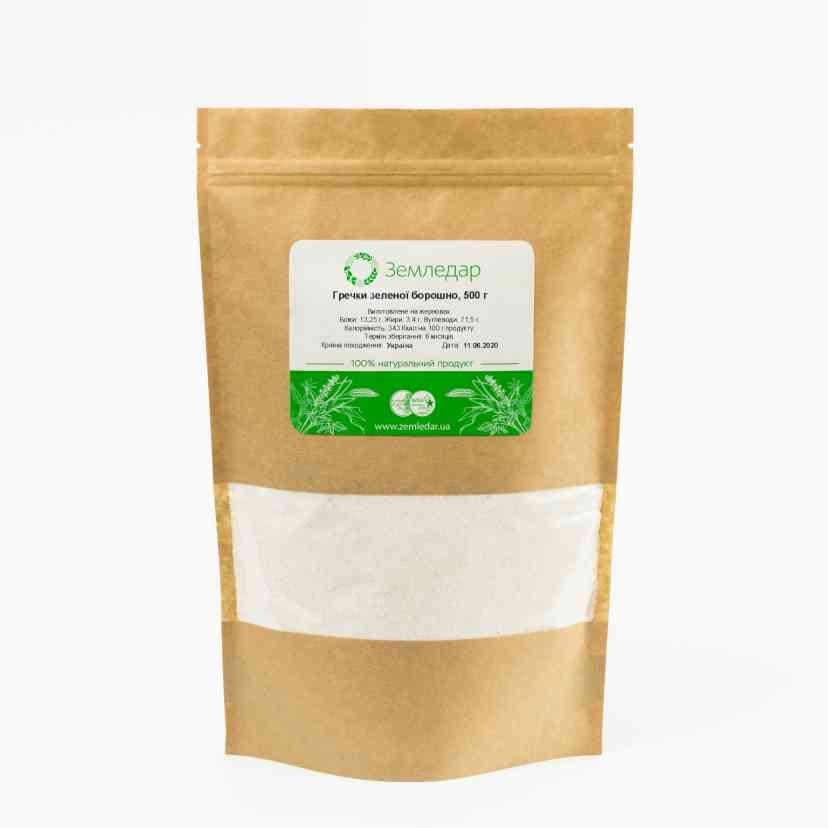 Мука зеленой гречихи Земледар 500 г (1600389384)