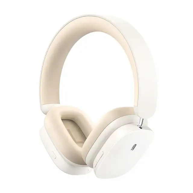 Навушники BASEUS Bowie H1 Noise-Cancelling Wireless Headphones NGTW230002 Rice White