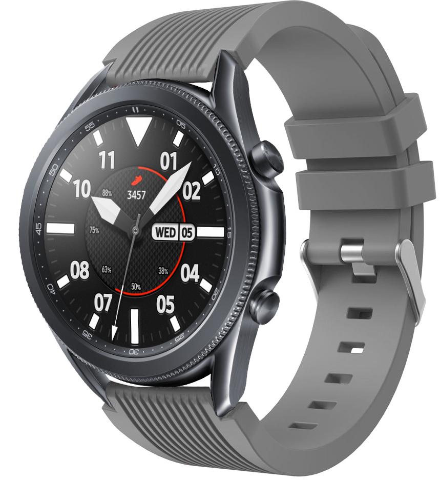 Ремешок Line для Samsung Galaxy Watch 3 45 мм Grey (19640) - фото 1
