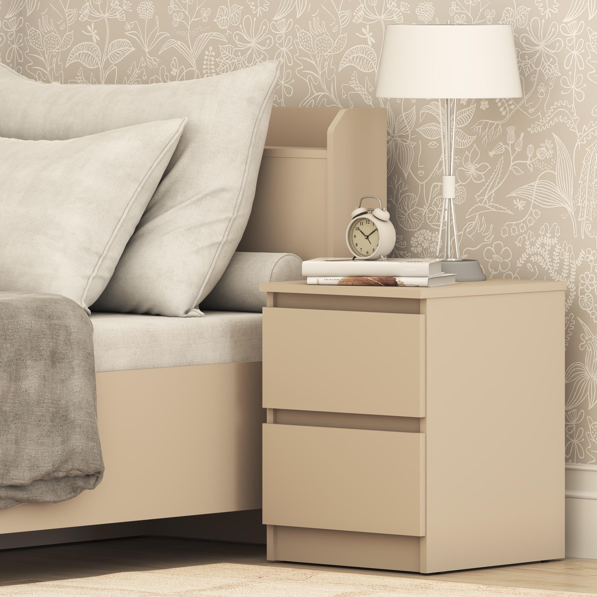 Тумба приліжкова MebelStar Нео 40x43x53 см Кашемір (MBS-1184)