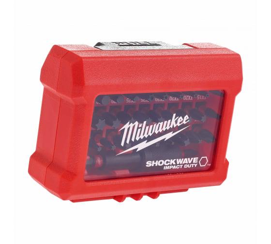 Набір біт ударних Milwaukee Shockwave 32 шт. (4932464240) - фото 4 Набір біт ударних Milwaukee Shockwave 32 шт. (4932464240) - фото 4