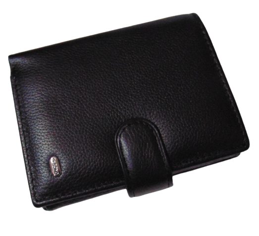 Кошелек из натуральной кожи Dr.Bond MS30 Черный (1890382261)