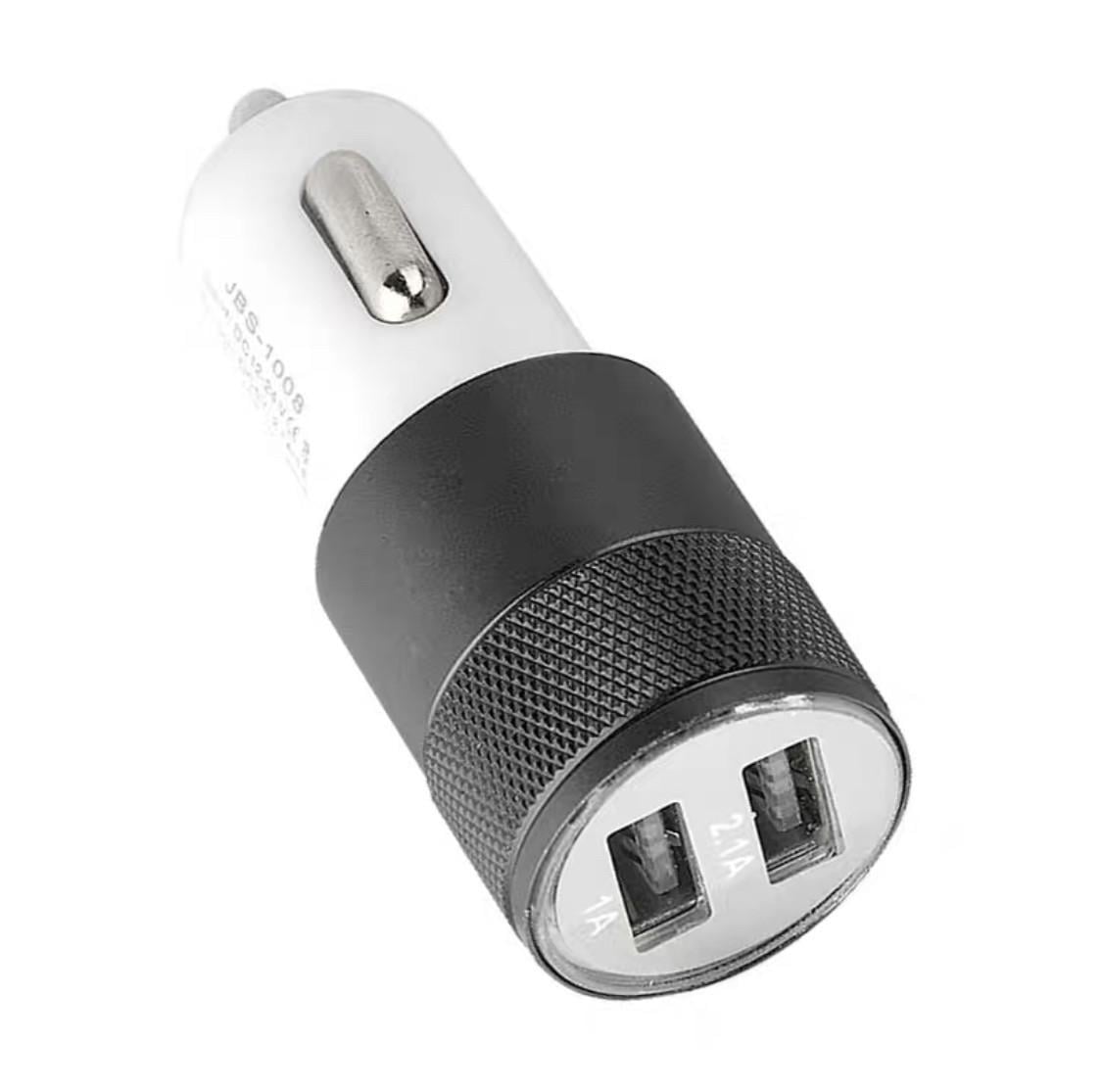 Зарядное устройство для автомобильного Power 2.1 A Бело-Черный (1338409128)