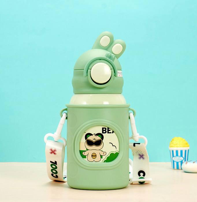 Термос детский Зайчик 500 мл Зеленый (e573c3b2) - фото 5 Термос детский Зайчик 500 мл Зеленый (e573c3b2) - фото 5