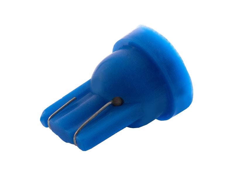 Автомобільна лампа світлодіодна LEDUA T10-7020-3 SMD 12V Синій (847) - фото 3