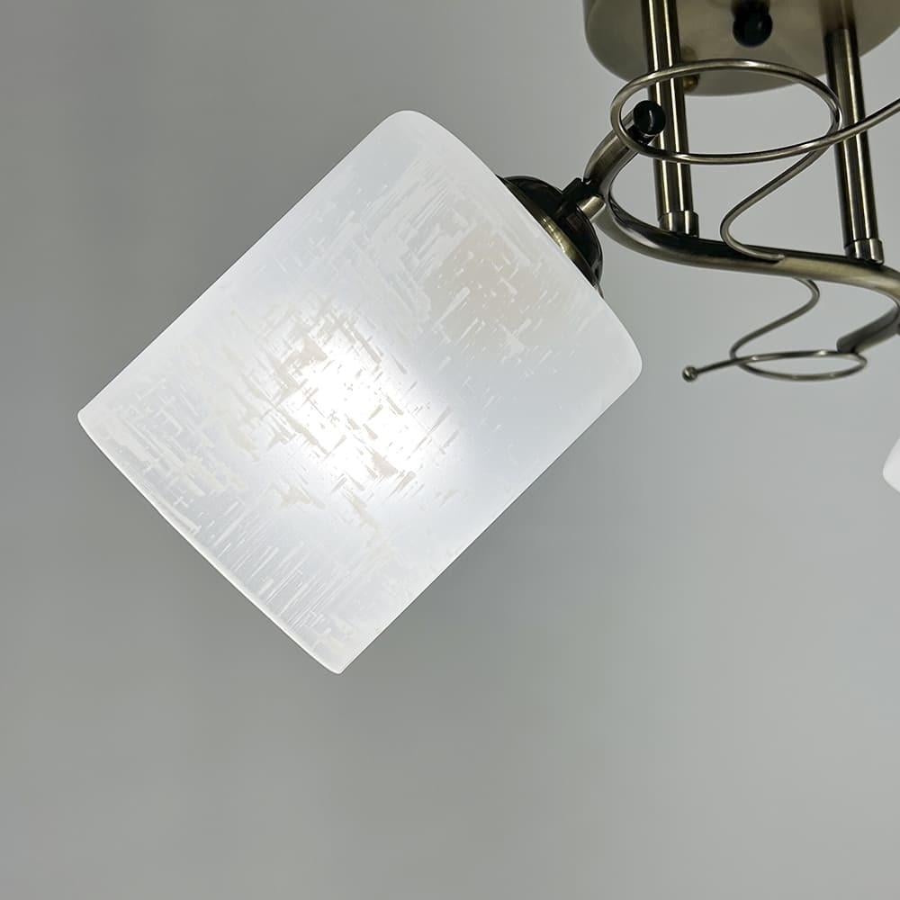 Люстра на 3 плафони Ø 50 см Бронзовий (9321C/3 AB) - фото 4 Люстра на 3 плафони Ø 50 см Бронзовий (9321C/3 AB) - фото 4