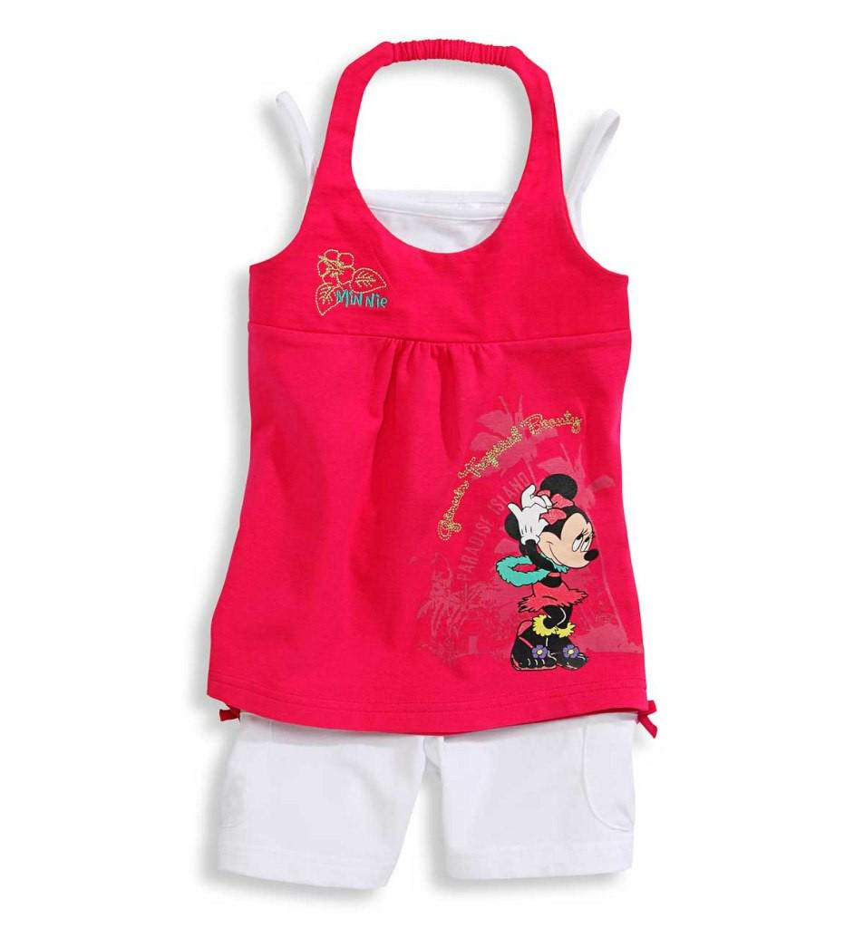 Набор летний C&A для девочки 116 см Белый/Красный (486803)