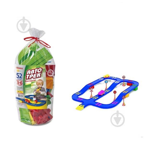 Конструктор Автотрек 52 деталі Юніка (0255)