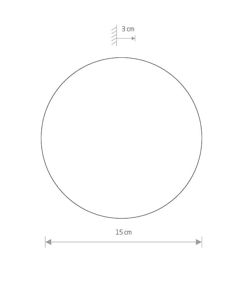 Светильник Nowodvorski 10276 Ring Mirror S LED 1x7W 3000K 40Lm (2229965895) - фото 2