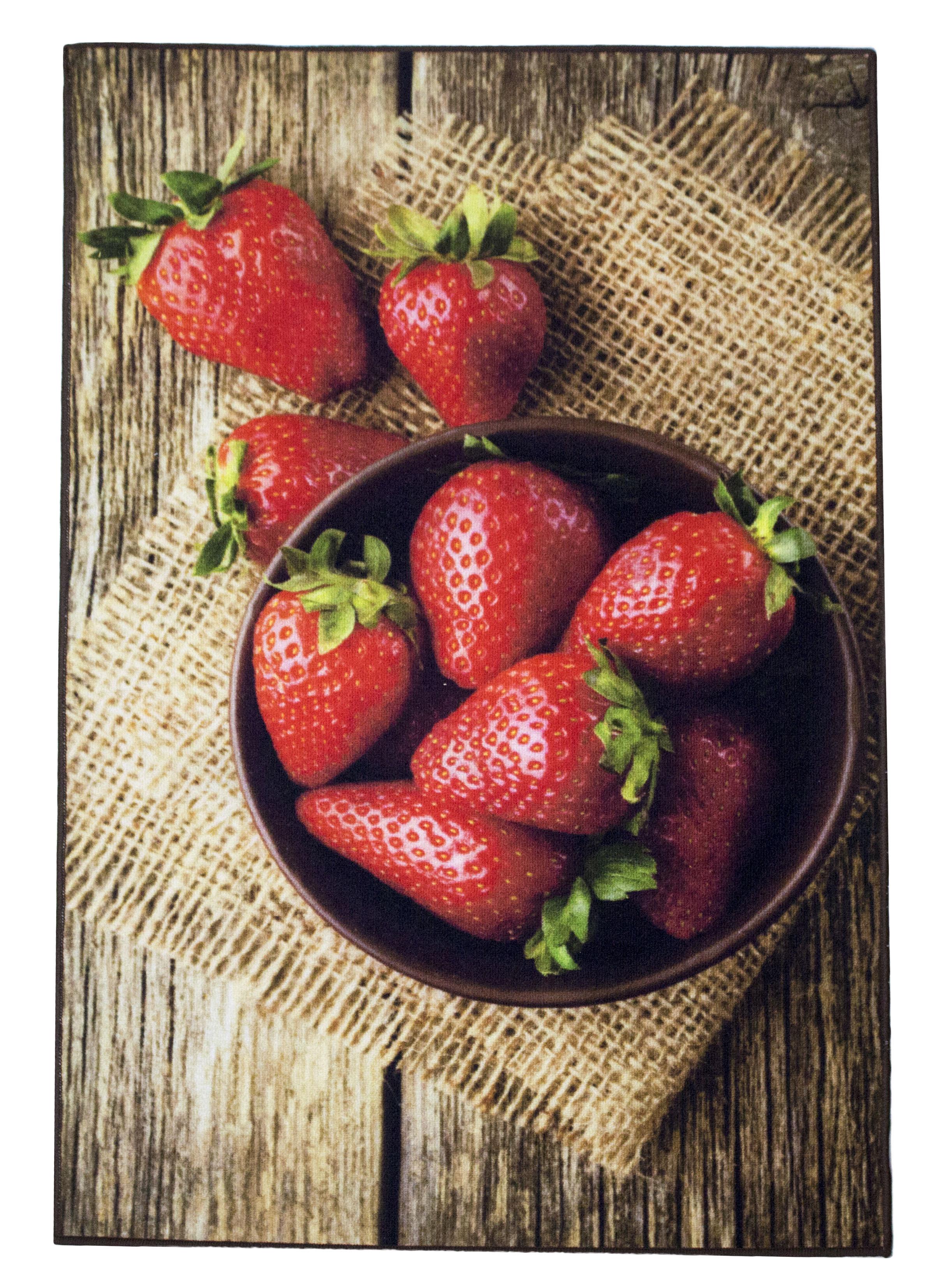 Коврик Print Digital 100x150 см Клубника (24170631)