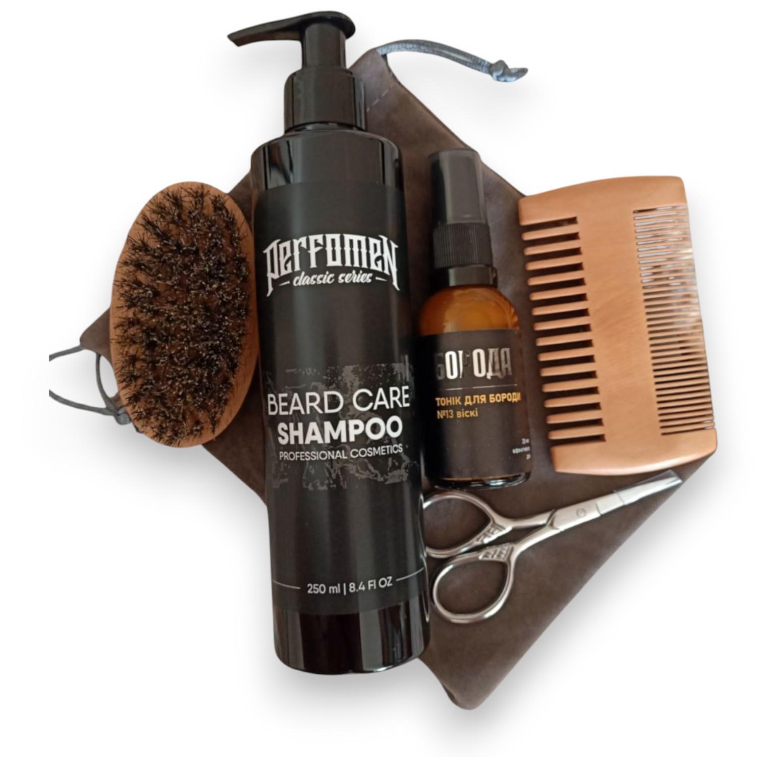 Набір шампунь для бороди та тонік віскі (0096)