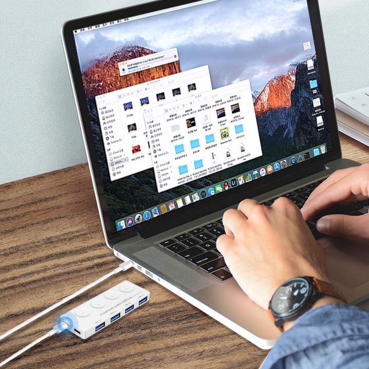 USB-хаб Digital Lion UH-01 на 4 порта USB 3,0 + 2 Type-C - фото 8 USB-хаб Digital Lion UH-01 на 4 порта USB 3,0 + 2 Type-C - фото 8