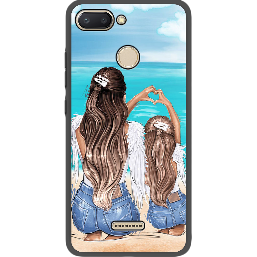 Чехол Boxface Xiaomi Redmi 6 Family Vacation Черный силикон (34858-up2380-35124)