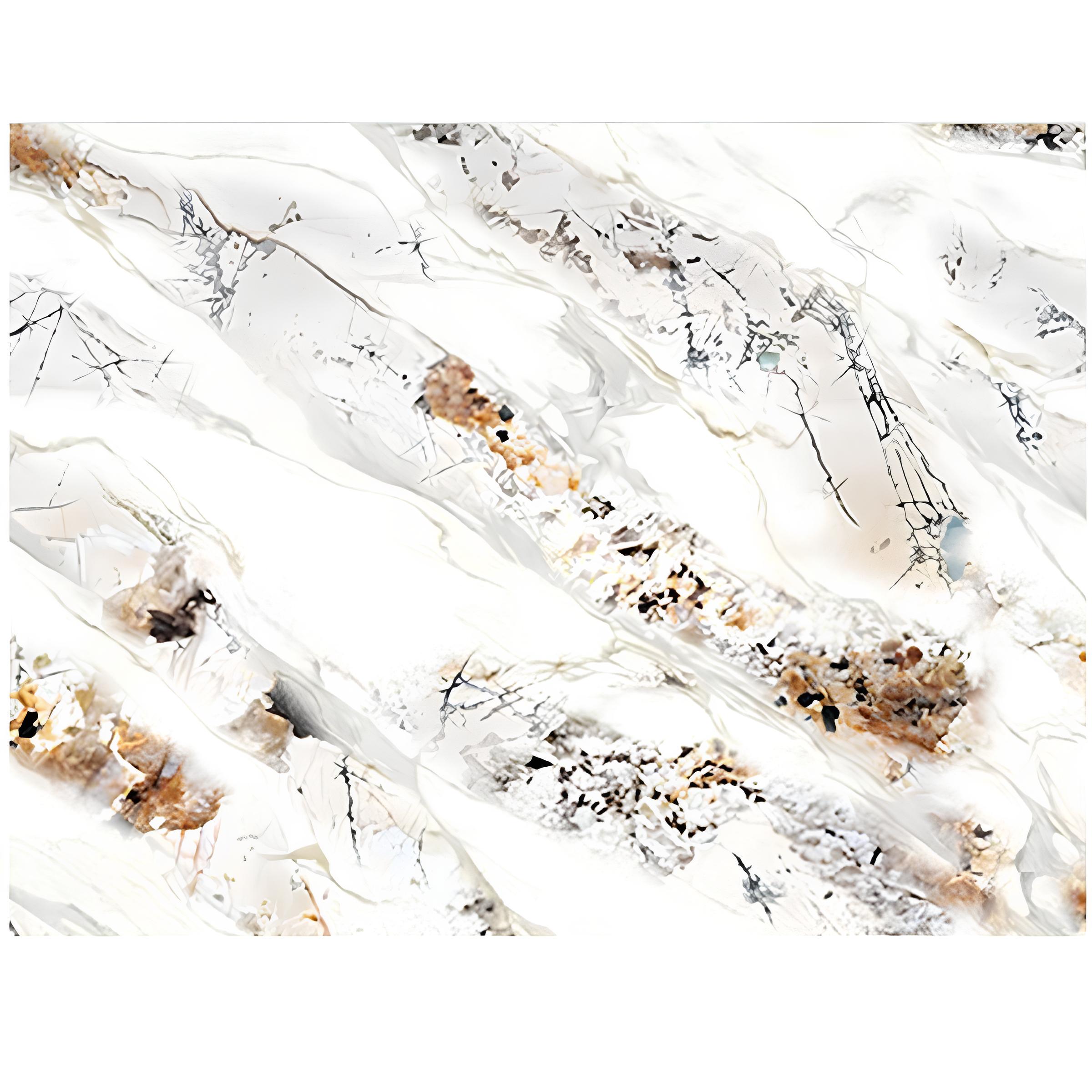 Плитка виниловая самоклеящаяся Sticker Wall Оникс 3600x2800x2 мм 6 рул. (3DPanda-1455)