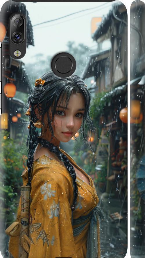 Чехол на Lenovo K5 Pro Anime-girl (6133m-1608-42517)