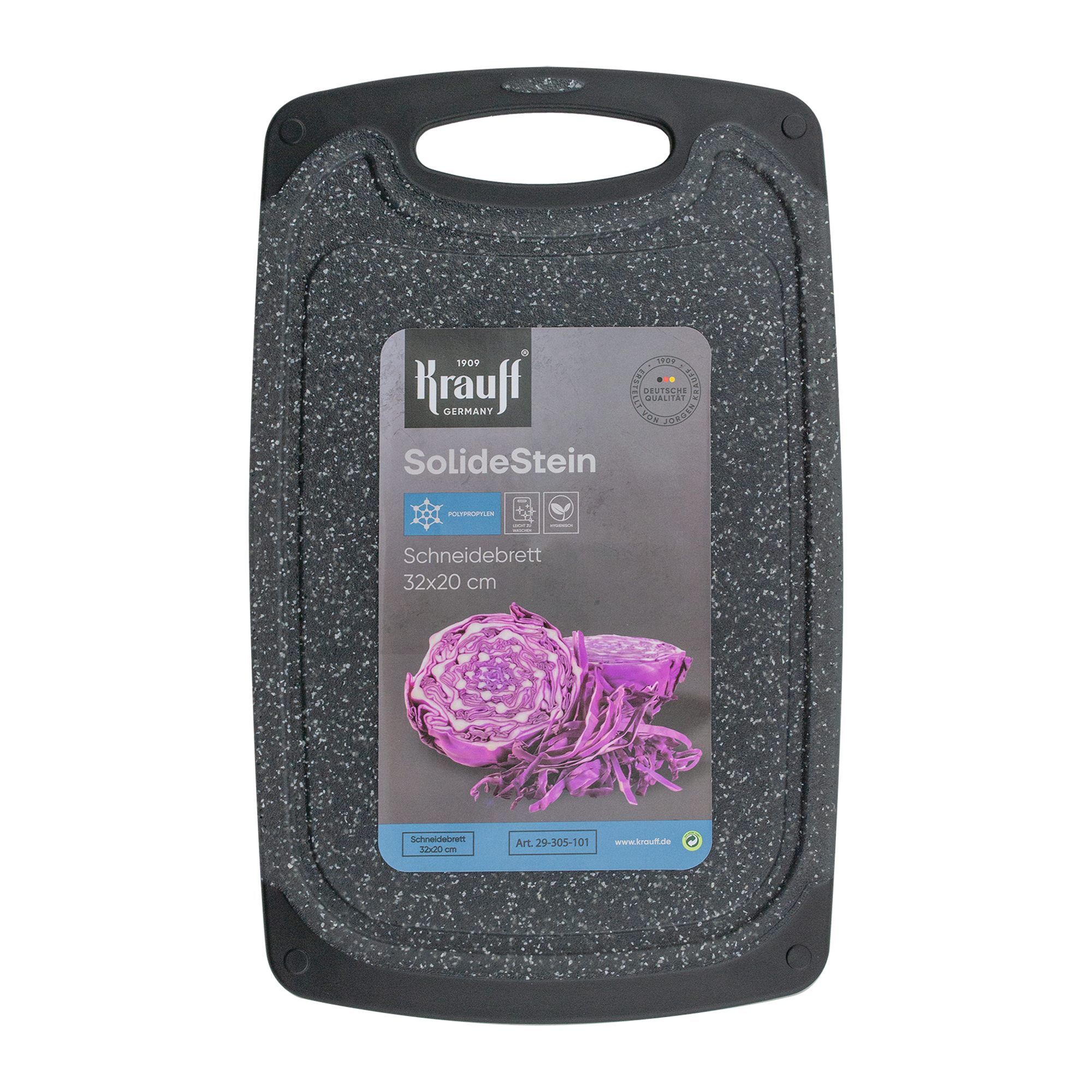 Набір цільнолитих ножів Krauff Prime Chef з кухонною дошкою 4 пр. (55-333-467) - фото 2 Набір цільнолитих ножів Krauff Prime Chef з кухонною дошкою 4 пр. (55-333-467) - фото 2