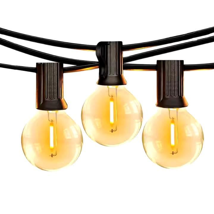 Гірлянда вулична SUWIN Ретро лампочки 5 м 10 лампочок (2417788168) - фото 4