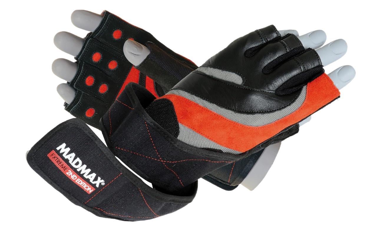 Рукавички для фітнесу MadMax MFG-568 Extreme 2nd edition XL Black/Red (3063045419) Рукавички для фітнесу MadMax MFG-568 Extreme 2nd edition XL Black/Red (3063045419)