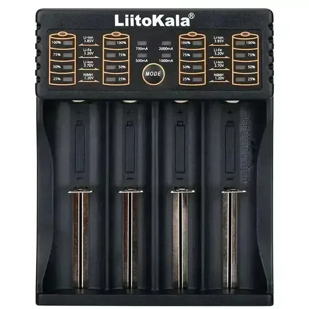 Зарядное устройство универсальное LiitoKala Lii-402 для 18650/AA/AAA Li-Ion/LiFePO4/Ni-MH/Cd (1816869078) Зарядное устройство универсальное LiitoKala Lii-402 для 18650/AA/AAA Li-Ion/LiFePO4/Ni-MH/Cd (1816869078)