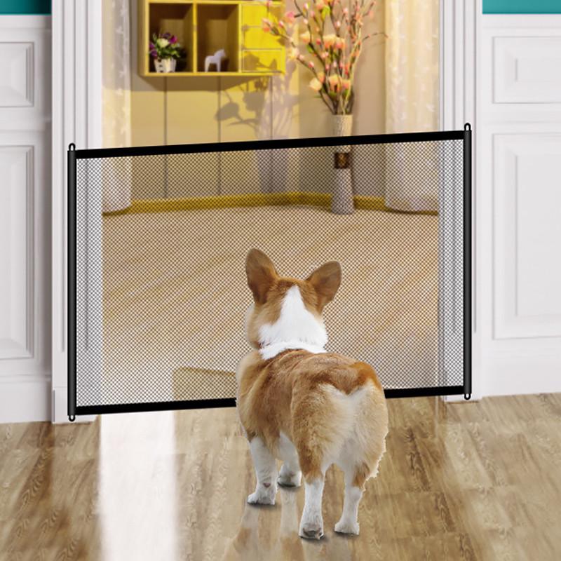 Перегородка-сетка на двери Lesko DT116 для животных и маленьких детей 180х72 см (22391948) - фото 2