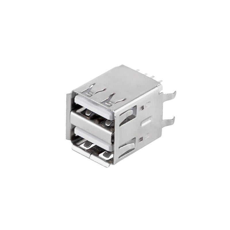 Гнездо USB A двойной вертикальный (A150017)