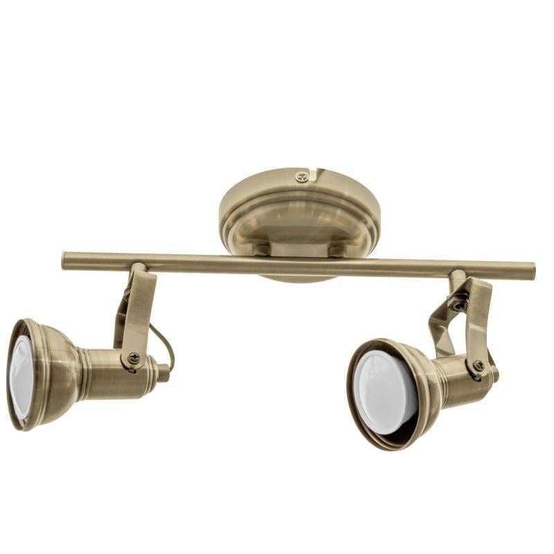 Світильник спот Brille HTL-196/2 GU10 AB (26-759)