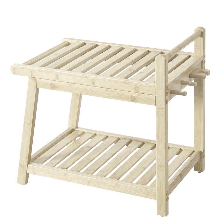 Табурет для ванной из дерева Варатис Бланже (ТВН-011401)