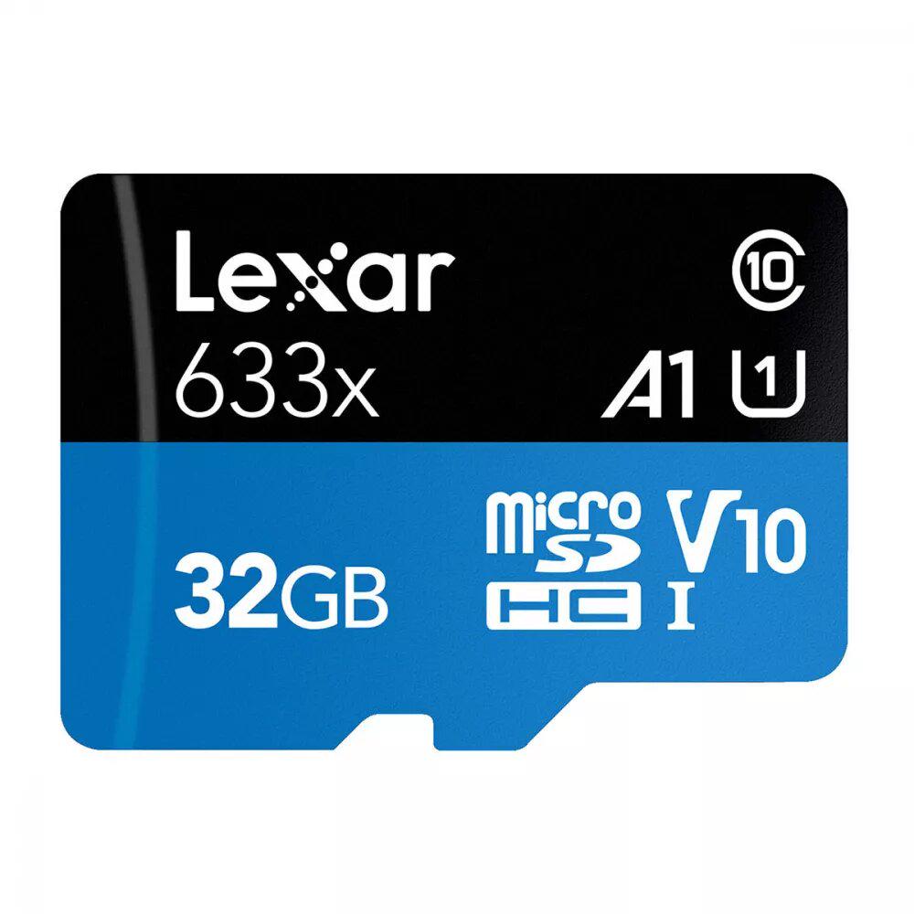 Накопичувач Lexar Micro SDHC Card 633x 32 Гб Class 10 UHS-I U1 (ba556b50) - фото 1