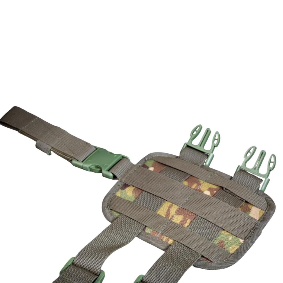 Платформа на стегно для підсумків Kirasa Cordura 1000D Molle 15х20 Multicam (KI285) - фото 2