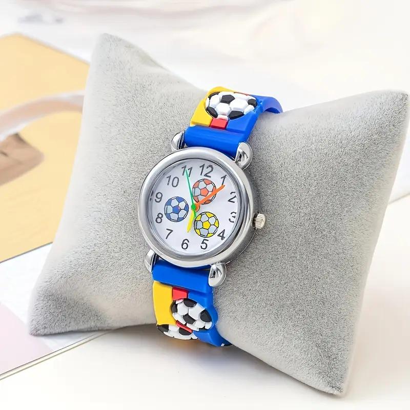 Наручные детские часы Футбольная тематика Синий (26962320)