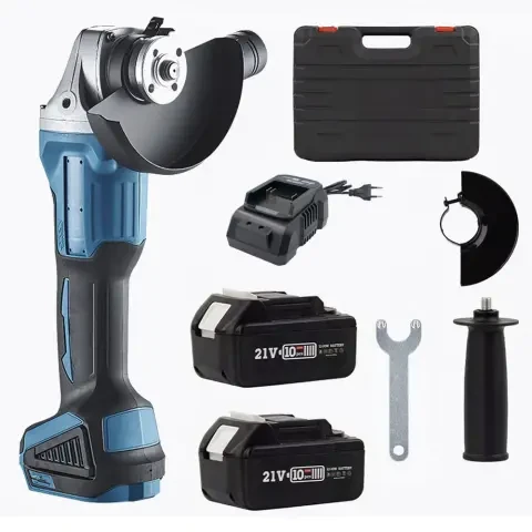 Болгарка аккумуляторная бесщеточная 2 АКБ 125 мм в кейсе (2666602668)