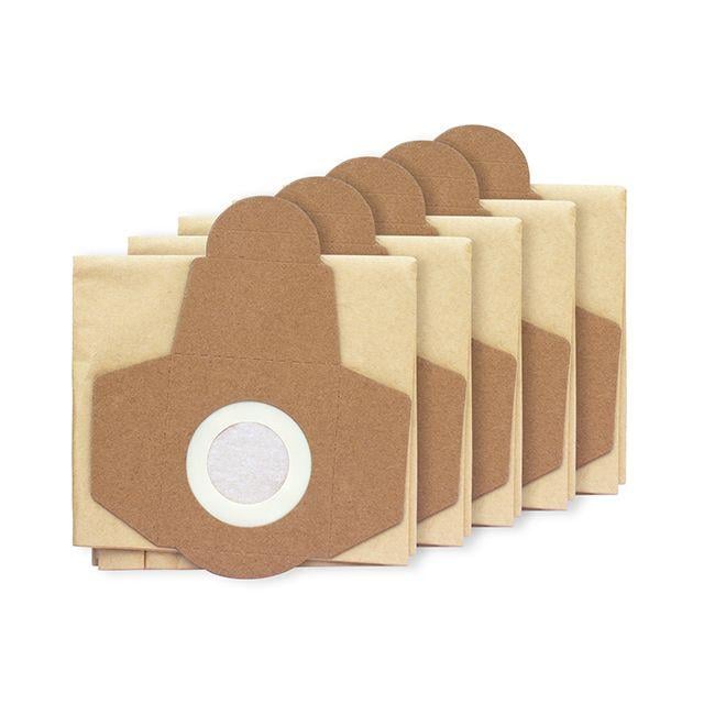 Мешки бумажные одноразовые для пылесоса Intertool DT-1027 2769309216 совместимые с DT-1015/DT-1020/DT-1025/DT-1030 5 шт. 20 л